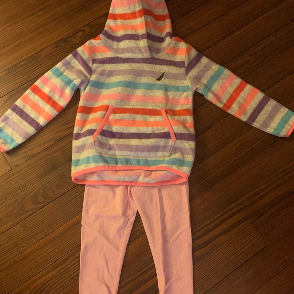 Pullover Fleece with leggings